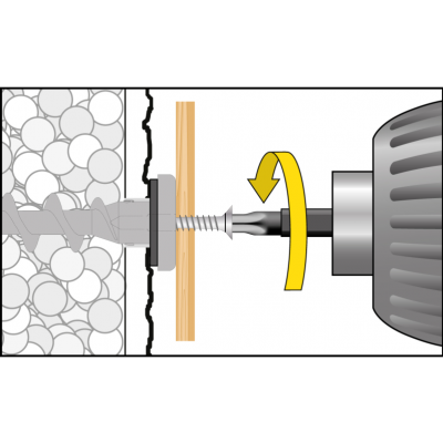 WKRĘT DO IZOLACJI TERMICZNYCH 80MM ŚREDNICA 8MM CZARNY /opk=50szt./ 9480IPS CELO (9480IPS)